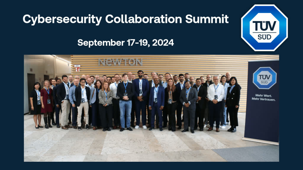 TÜV SÜD Cybersecurity Collaboration Summit 2024