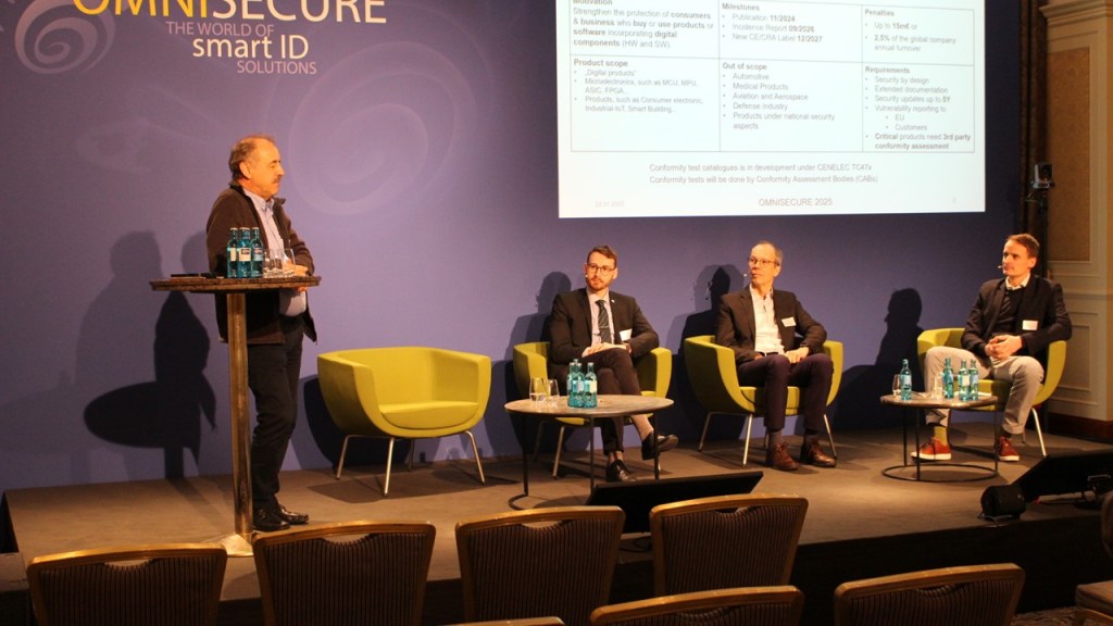 OMNISECURE 2025: "CE Marking, the new EU Policy"